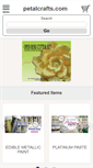 Mobile Screenshot of petalcrafts.com